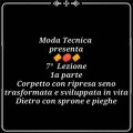 Lezione 07: Corpetto base davanti (1a parte) con ripresa seno trasformata in vita e dietro con sprone e pieghe (video corso di taglio e cucito professionale)