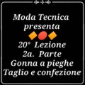 Lezione 20: La gonna a pieghe (2a parte) Confezione e completamento (video corso di taglio e cucito professionale)