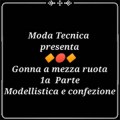 Lezione 23: La gonna a mezza ruota (1a parte) Modellistica (video corso di taglio e cucito professionale)