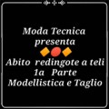 Lezione 49: Abito redingote a teli (1a parte) Modellistica e taglio (video corso di taglio e cucito professionale)